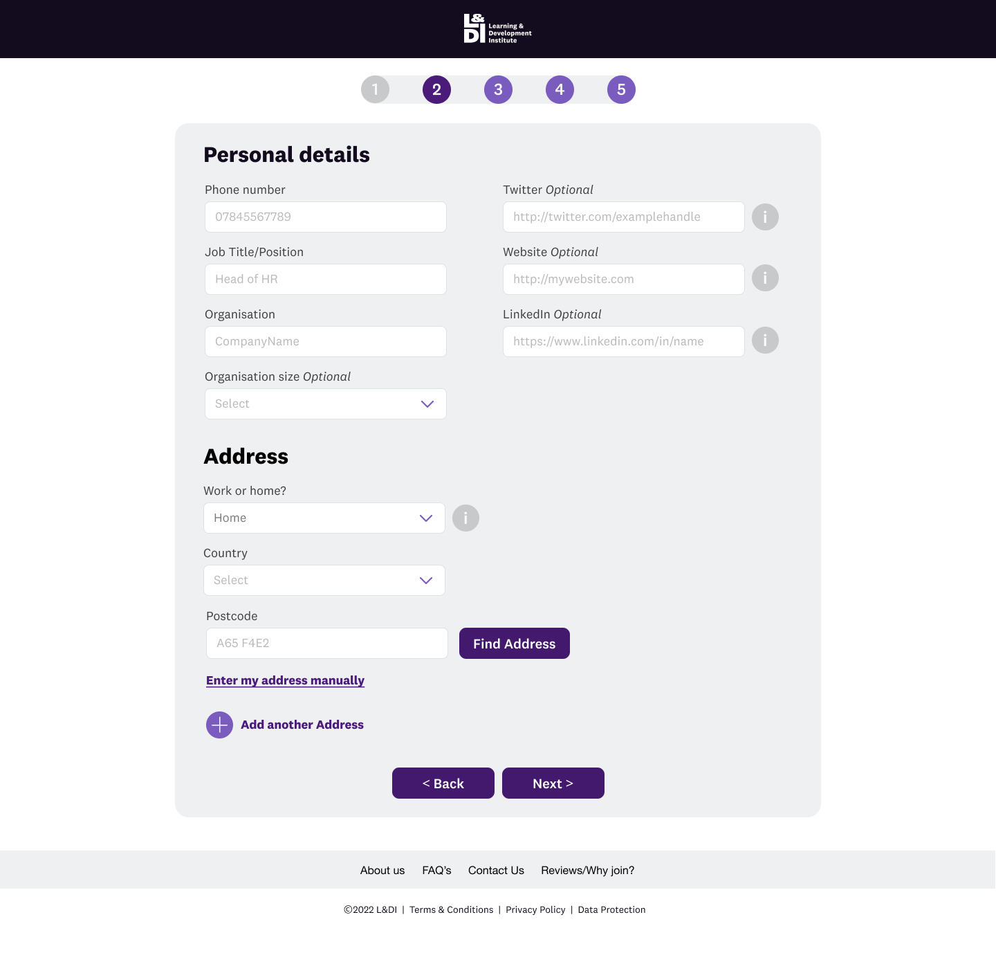 Become a member- Step2 Become a member- Step2
