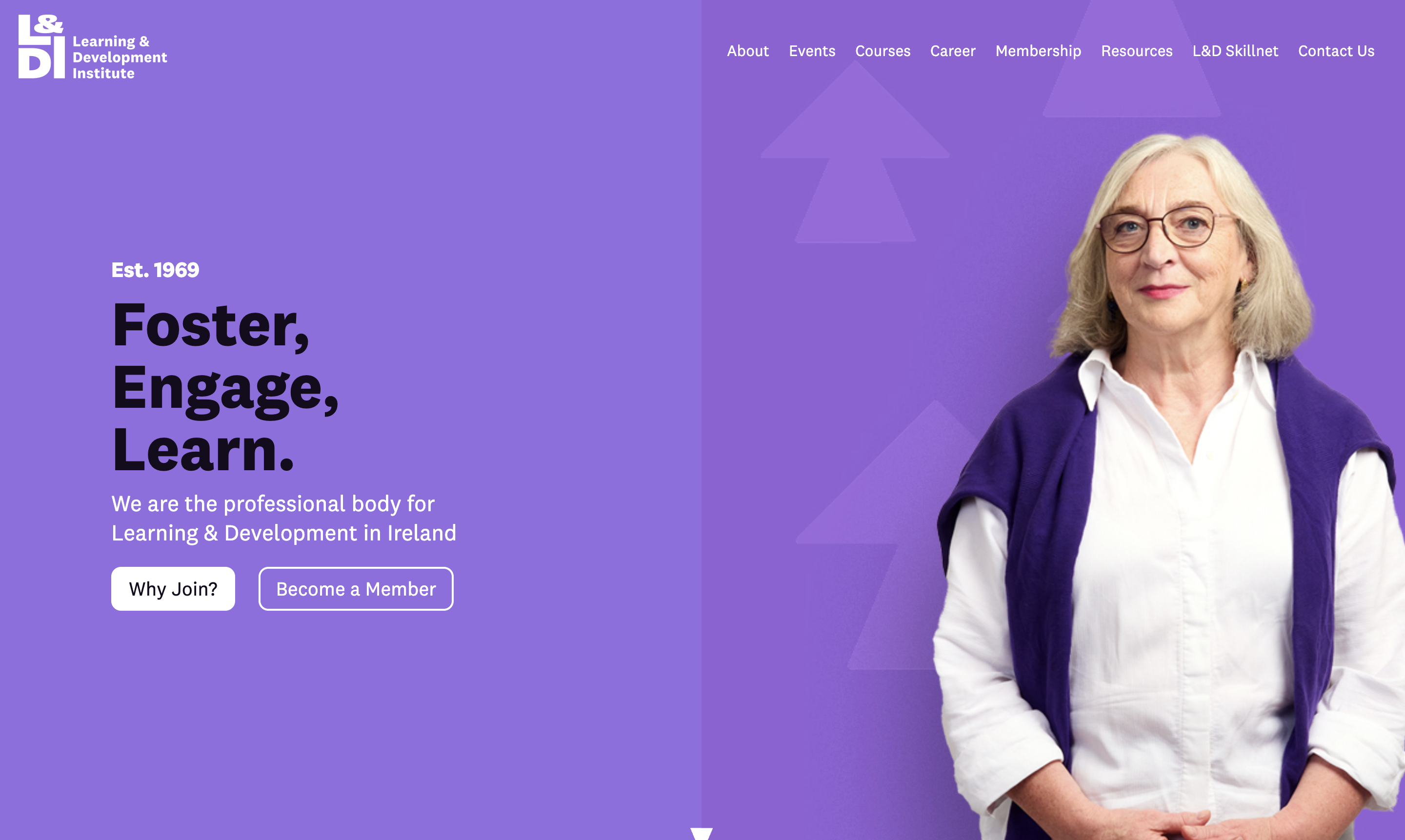 L&D International website showcase